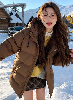 Nike耐克官网男士羽绒服女装冬季新款保暖运动服户外面包服IB2974