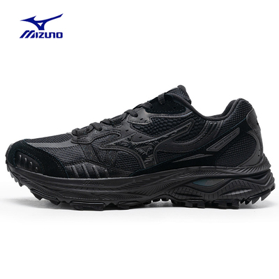 Mizuno美津浓男女鞋春季新款RACER ADV复古轻野鞋加厚户外跑步鞋