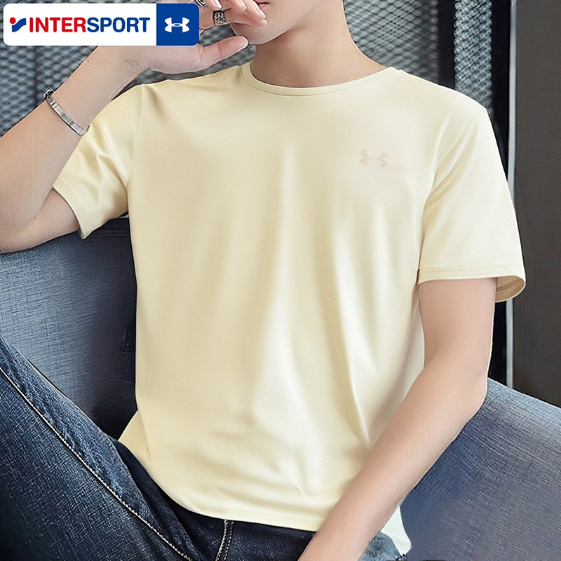 UA安德玛短袖T恤男夏季新款运动服跑步健身训练透气半截袖1370951