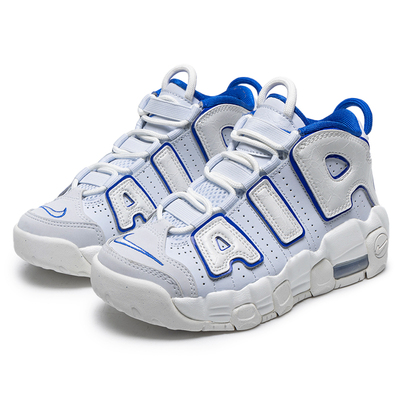 NIKE耐克大童鞋AIR MORE UPTEMPO皮蓬AIR气垫运动鞋青少年篮球鞋