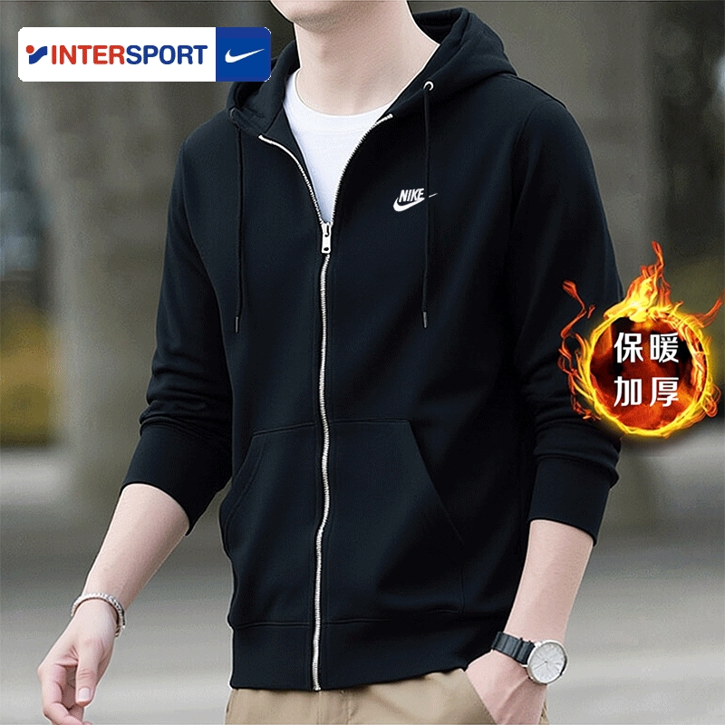 连帽开衫FN3885-010针织秋季新款