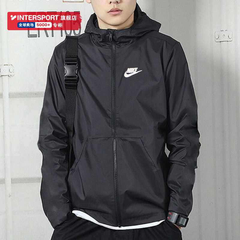 nike耐克夹克男装2024夏季新款风行者运动服防风衣跑步外套cz8677