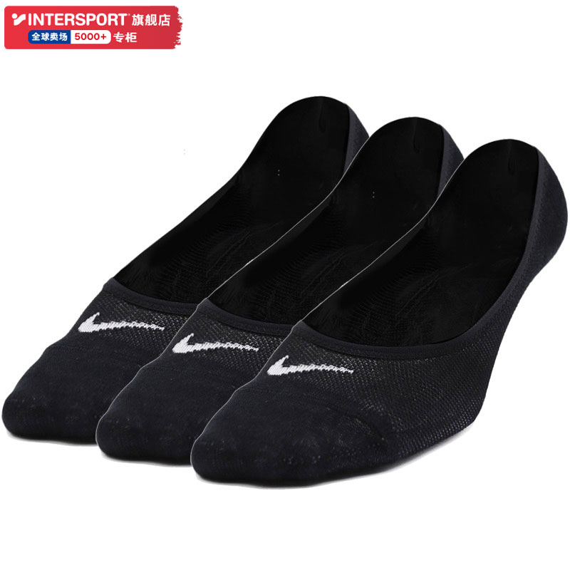 Nike耐克袜子男袜女袜2025秋冬新款运动袜跑步舒适透气船袜SX4863
