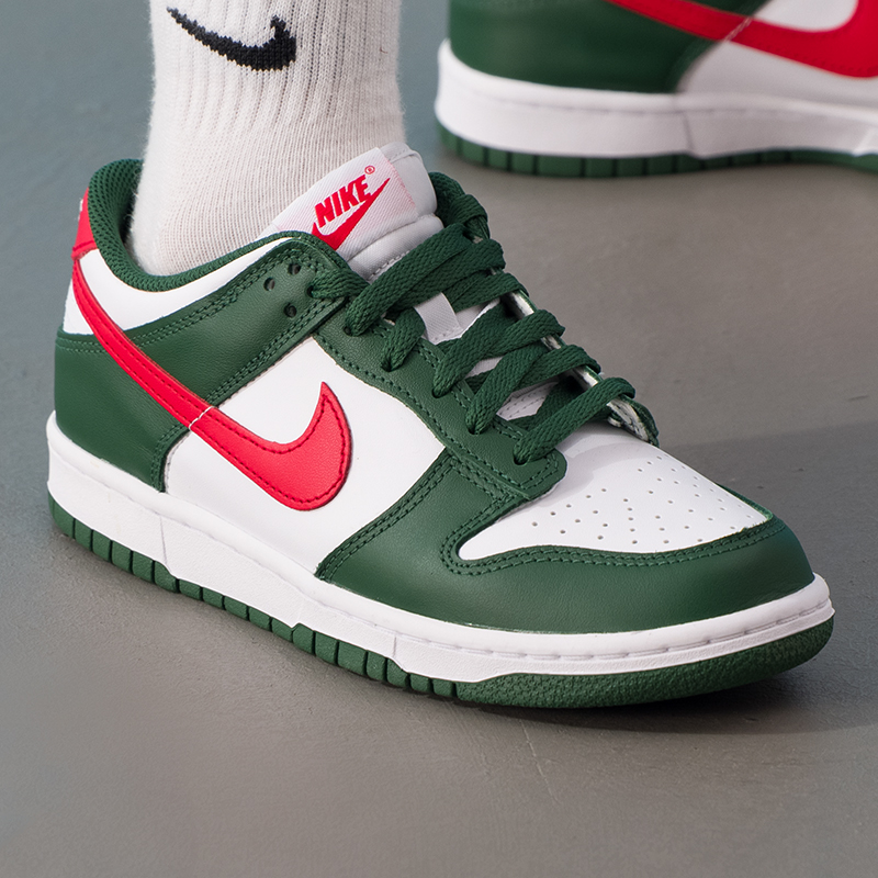 耐克低帮板鞋女鞋2025冬季运动鞋DUNK LOW大童青少年休闲鞋IO7453