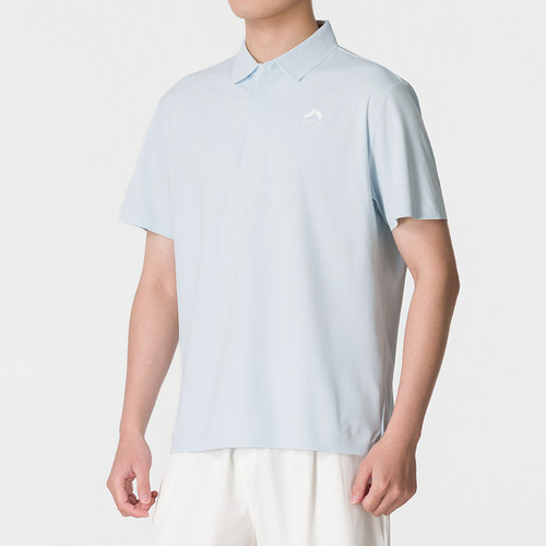 茵特丨蓝步男款短袖POLO衫2026夏季新款运动休闲透气T恤半袖上衣