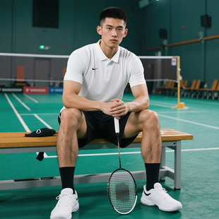 宽松透气官方健身休闲运动T恤男 男装 Nike耐克速干翻领POLO衫 短袖