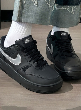 耐克正品板鞋女鞋秋新款运动鞋 黑色WMNS NIKE GAMMA FORCE休闲鞋