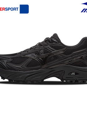 美津浓男鞋跑鞋新款休闲鞋透气黑武士运动鞋黑色老爹鞋FIYI TL V2