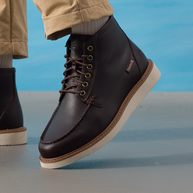 Timberland添柏岚官方男鞋冬季户外通勤休闲舒适轻便中帮靴A6AZE