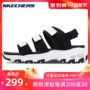 Giày nữ SKECHERS mùa thu 2019 giày thể thao mới Giày gấu trúc dép thời trang dép đi biển 66666108-BKW - Giày thể thao / sandles xăng đan