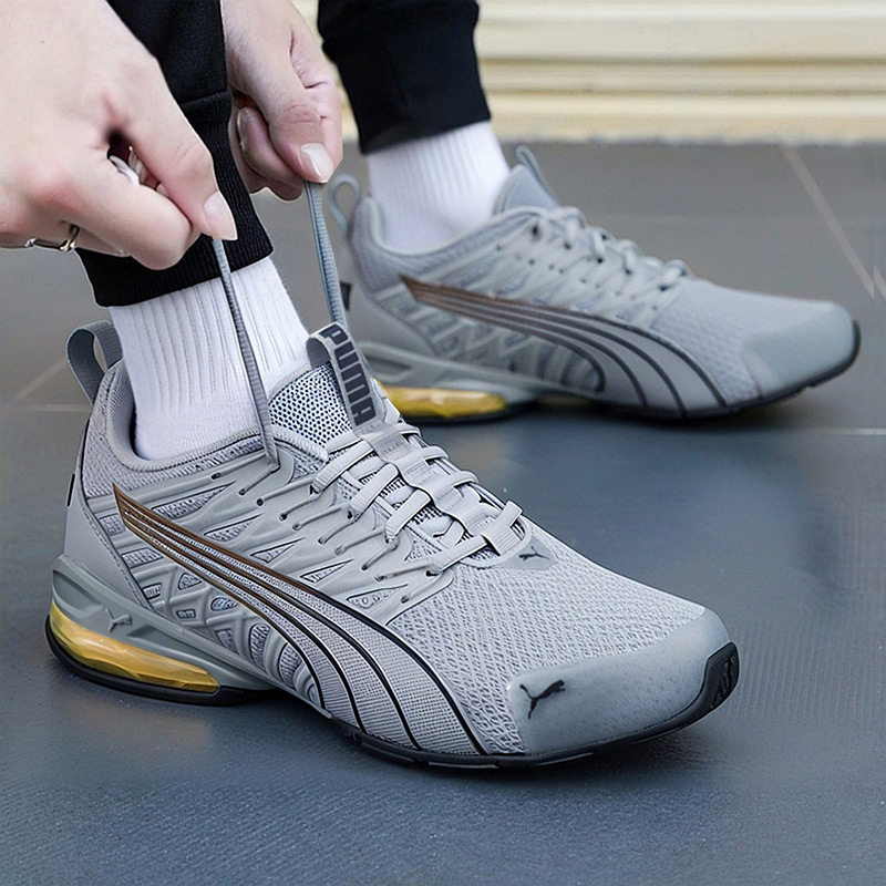 Puma彪马跑步鞋男鞋女鞋2026春季新款训练鞋网面灰色运动鞋311941