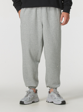 耐克男装裤子秋冬新款灰色运动裤休闲时尚跑步训练长裤FZ0225