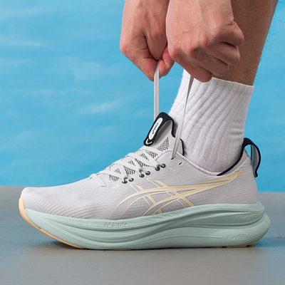 ASICS亚瑟士跑鞋男鞋26新款GEL-NIMBUS 28缓震健身运动鞋1011C127