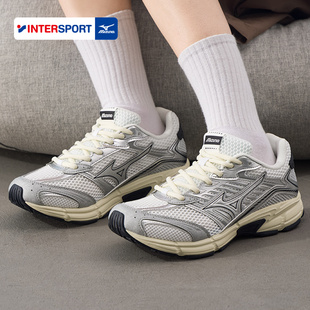 透气跑步鞋 Mizuno美津浓银色跑鞋 运动鞋 女鞋 SPEED 官方旗舰店男鞋