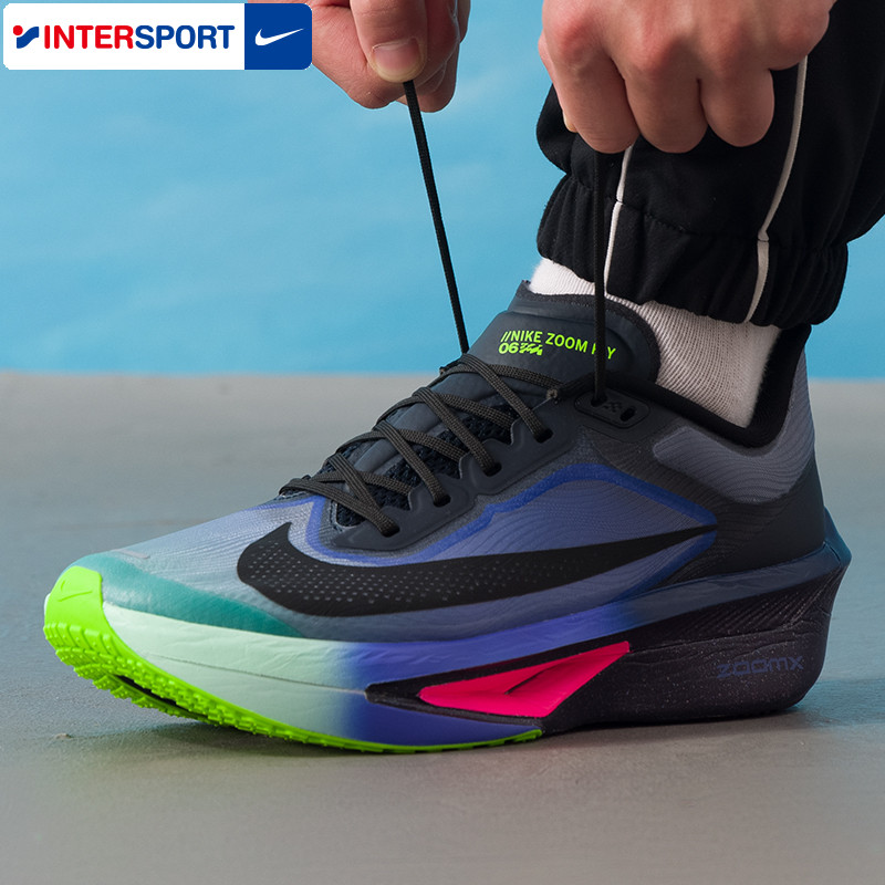 耐克厚底跑鞋男鞋2026春季新款运动鞋Zoom Fly 6缓震跑步鞋IO9572