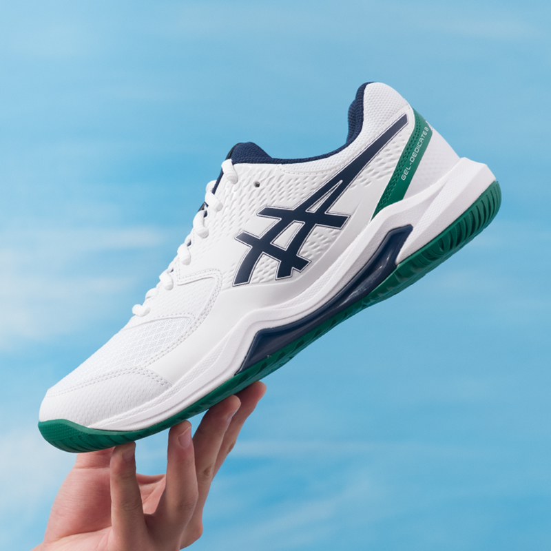 asics亚瑟士网球鞋男DEDICATE 8专业运动鞋减震支撑网面透气男鞋