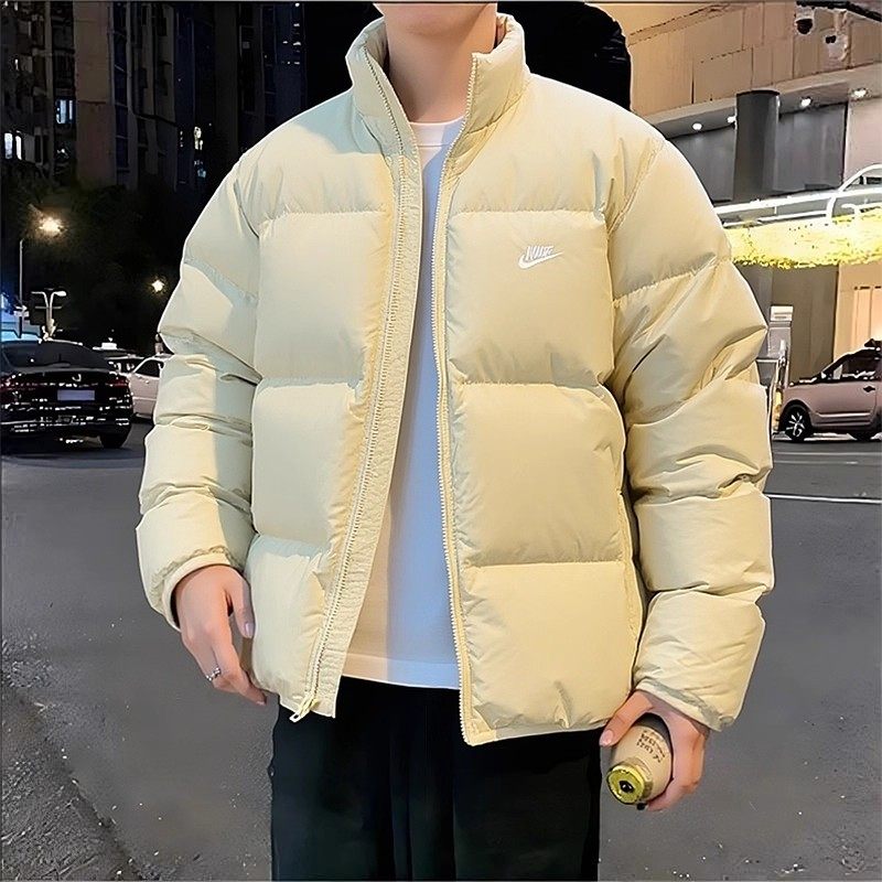 NIKE耐克男装春季短款羽绒服26新款运动外套保暖面包服IB2976-229