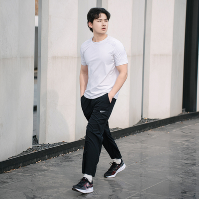 NIKE耐克官方正品男裤春季新款运动裤训练透气休闲跑步长裤FB7491