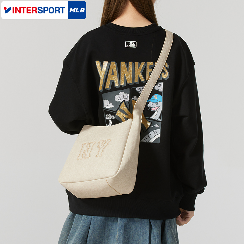 MLB斜挎包男包女包2025秋季新款运动包户外出行收纳包时尚单肩包
