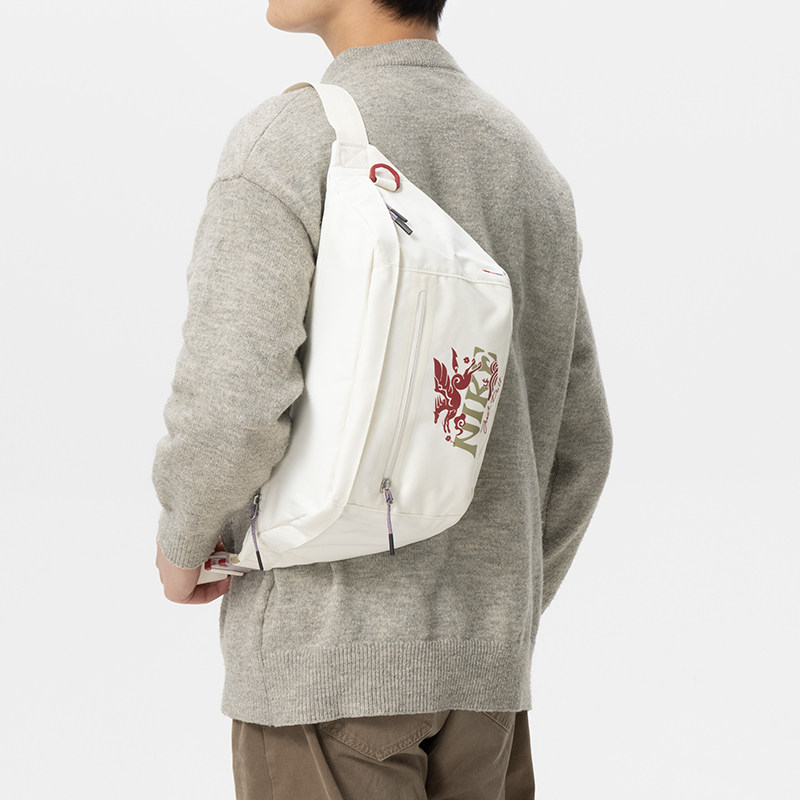 NIKE耐克男女腰包白色单肩包26马年新年款斜挎包旅游休闲包IQ0978,运动包/户外包/配件,腰包,淘宝优惠券,粉丝福利购,淘宝优惠卷