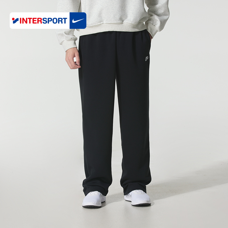 耐克正品运动长裤男裤2025冬季新款针织休闲裤直筒宽松长裤FN3802