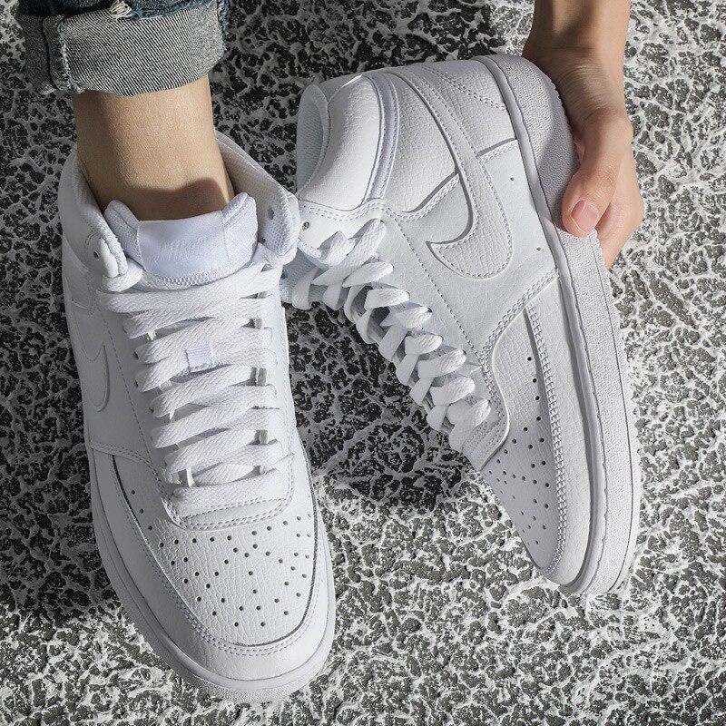 nike耐克官网旗舰女鞋2021春季新款运动鞋空军一号高帮板鞋休闲潮