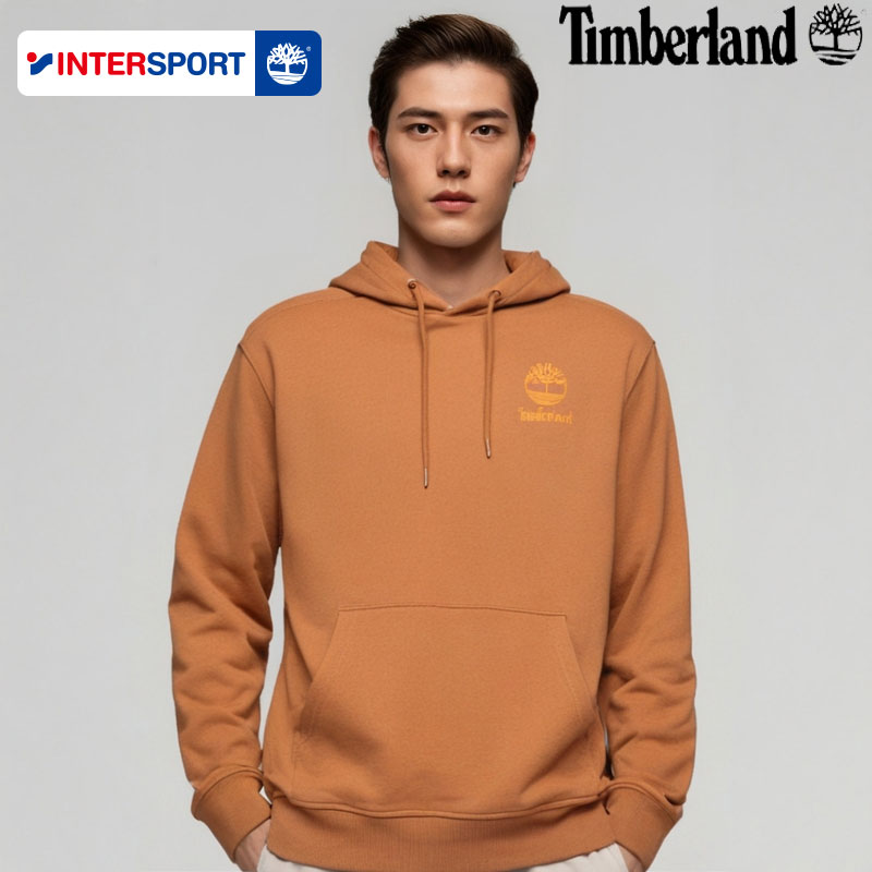 Timberland添柏岚户外男装上衣2025冬季新款帽衫保暖男士连帽卫衣