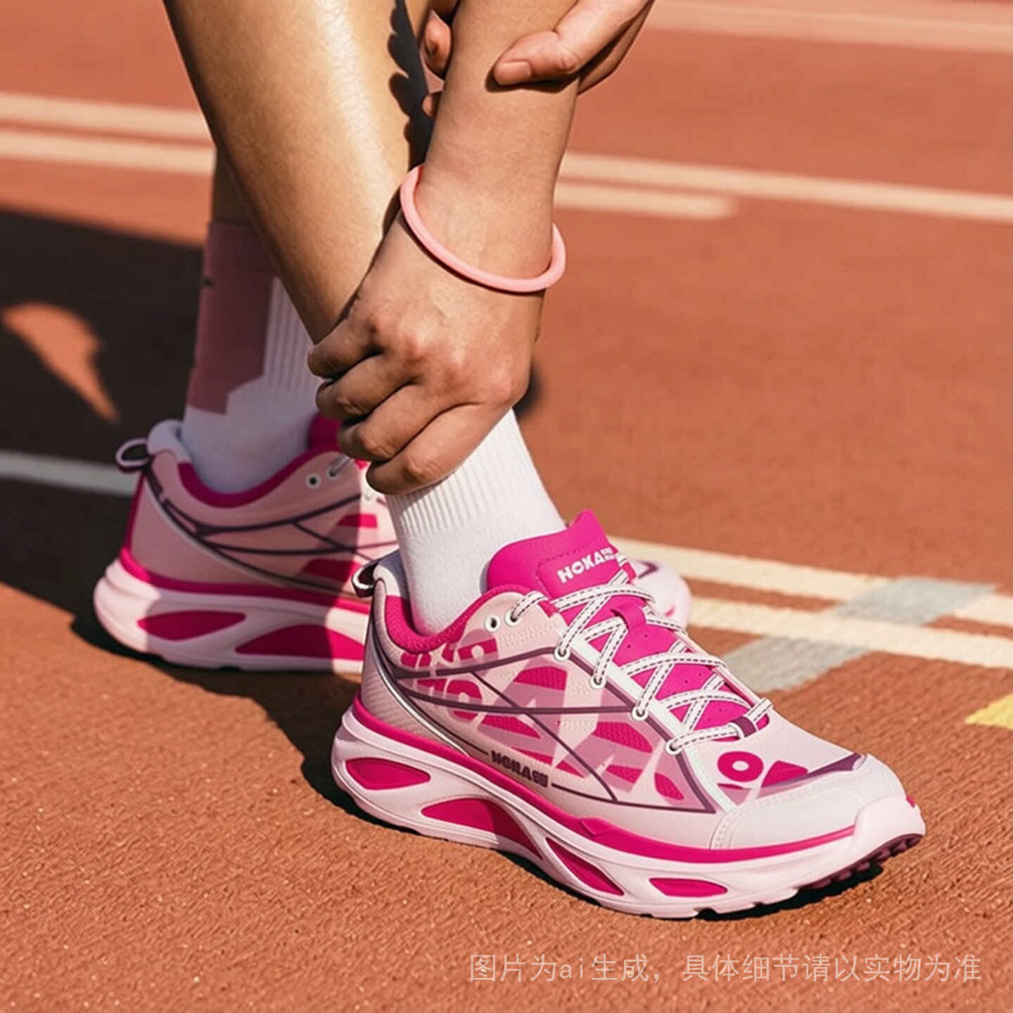 HOKA女款户外缓震休闲鞋秋新图片