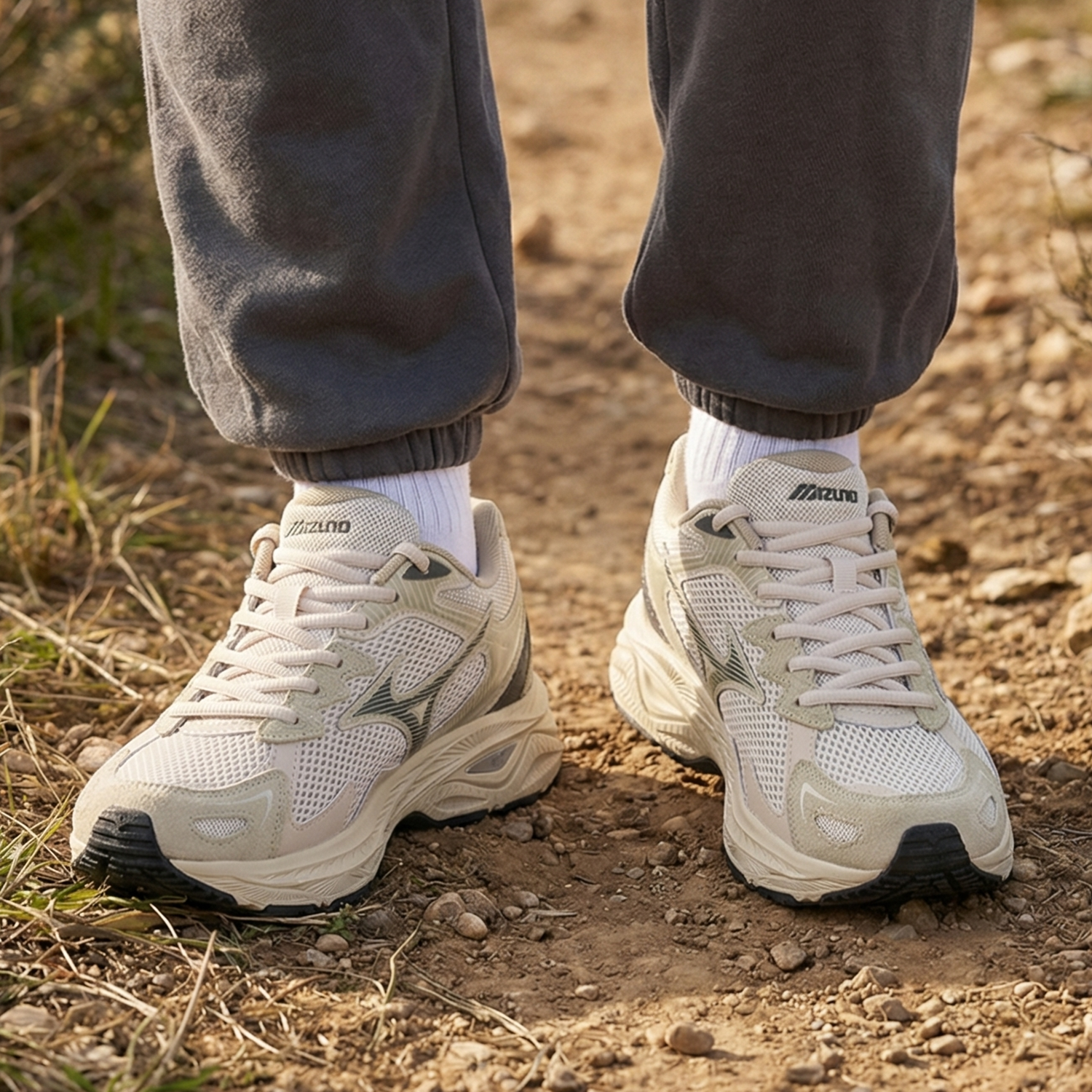 MIZUNO美津浓男鞋女鞋2026新款运动鞋RACER S减震老爹鞋D1GH2235,运动鞋new,跑步鞋,淘宝优惠券,粉丝福利购,淘宝优惠卷