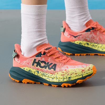 HOKA ONE ONE跑步鞋SPEEDGOAT6女鞋飞速羚羊6快羊6 耐磨越野跑鞋