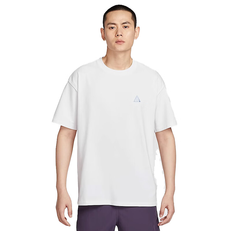 NIKE耐克白色T恤ACG户外短袖男款夏季透气宽松背后图案半袖IF0371