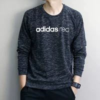 Áo len nam Adidas Adidas mùa thu 2019 mới áo sơ mi thể thao rộng cổ tròn BQ6838 - Thể thao lông cừu / jumper áo đôi hoodie