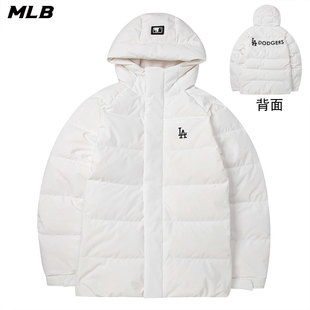 新款 秋季 户外休闲运动服保暖棉羽外套3ADJB2036 女装 MLB羽绒服男装