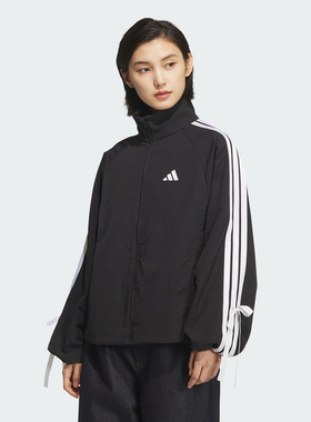 adidas阿迪达斯官方正品黑女子DANCE WB 1运动健身夹克外套KT5003