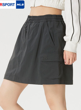 MLB半身裙女2026夏季新款透气通勤裙子运动休闲时尚短裙3FSKB0263