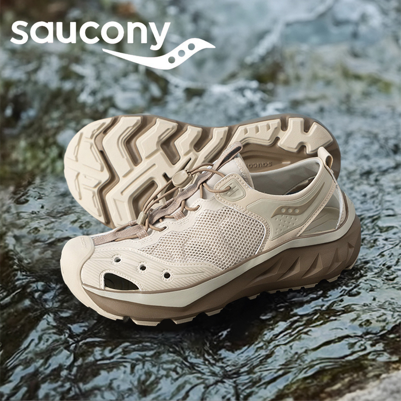 Saucony索康尼溯溪鞋CRADLE MT男女洞洞鞋露营徒步凉鞋沙滩鞋