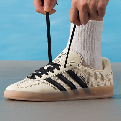 茵特丨阿迪达斯三叶草男鞋新款Gazelle Indoor德训鞋运动休闲板鞋