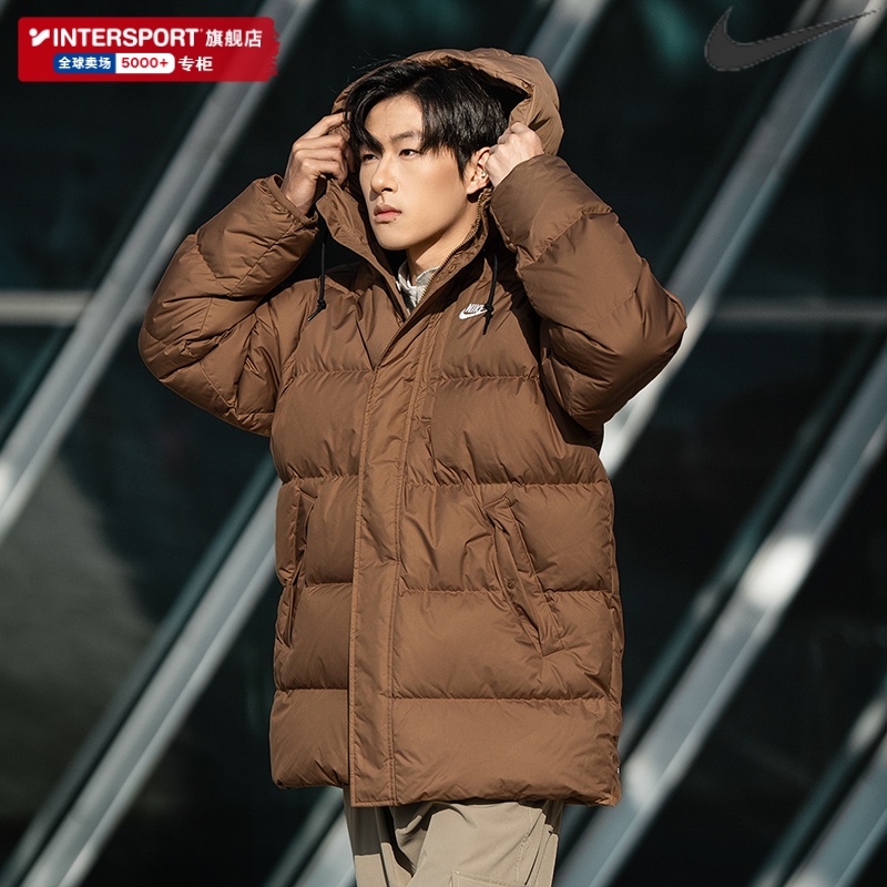 Nike耐克官网男士羽绒服2025冬季新款保暖运动服户外面包服IB2974