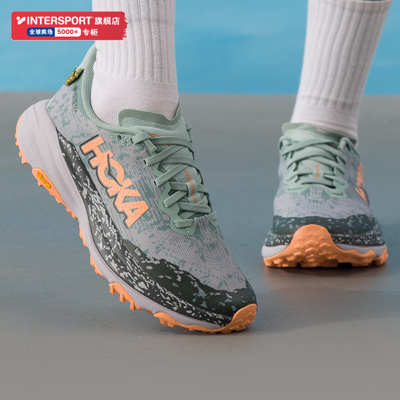HOKA跑步鞋女鞋2025秋冬Speedgoat 6 GTX户外越野鞋缓震耐磨跑鞋