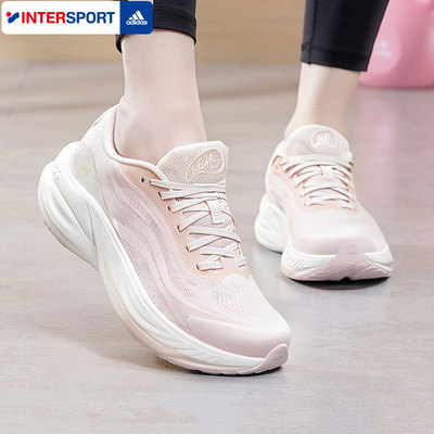 Adidas阿迪达斯跑步鞋女鞋2026新款运动鞋健身训练缓震跑鞋KJ0215