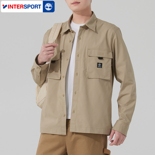 春秋户外运动服上衣工装 男士 外套A42XU 衬衫 Timberland添柏岚长袖