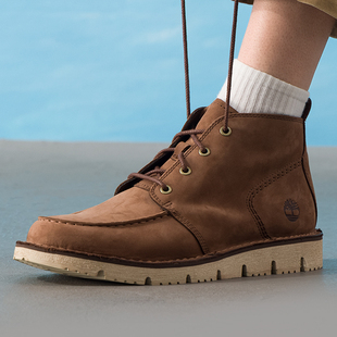 透气商务板鞋 添柏岚休闲鞋 户外徒步皮革运动鞋 2025冬季 A69M1 男鞋