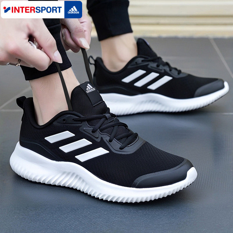 阿迪达斯跑步鞋男鞋官方正品运动鞋黑色低帮网面休闲鞋子男士跑鞋,运动鞋new,跑步鞋,淘宝优惠券,粉丝福利购,淘宝优惠卷