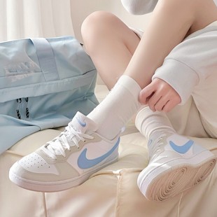 Nike耐克官方酷菠萝男女童COURT BOROUGH大童鞋运动鞋冬季款女鞋