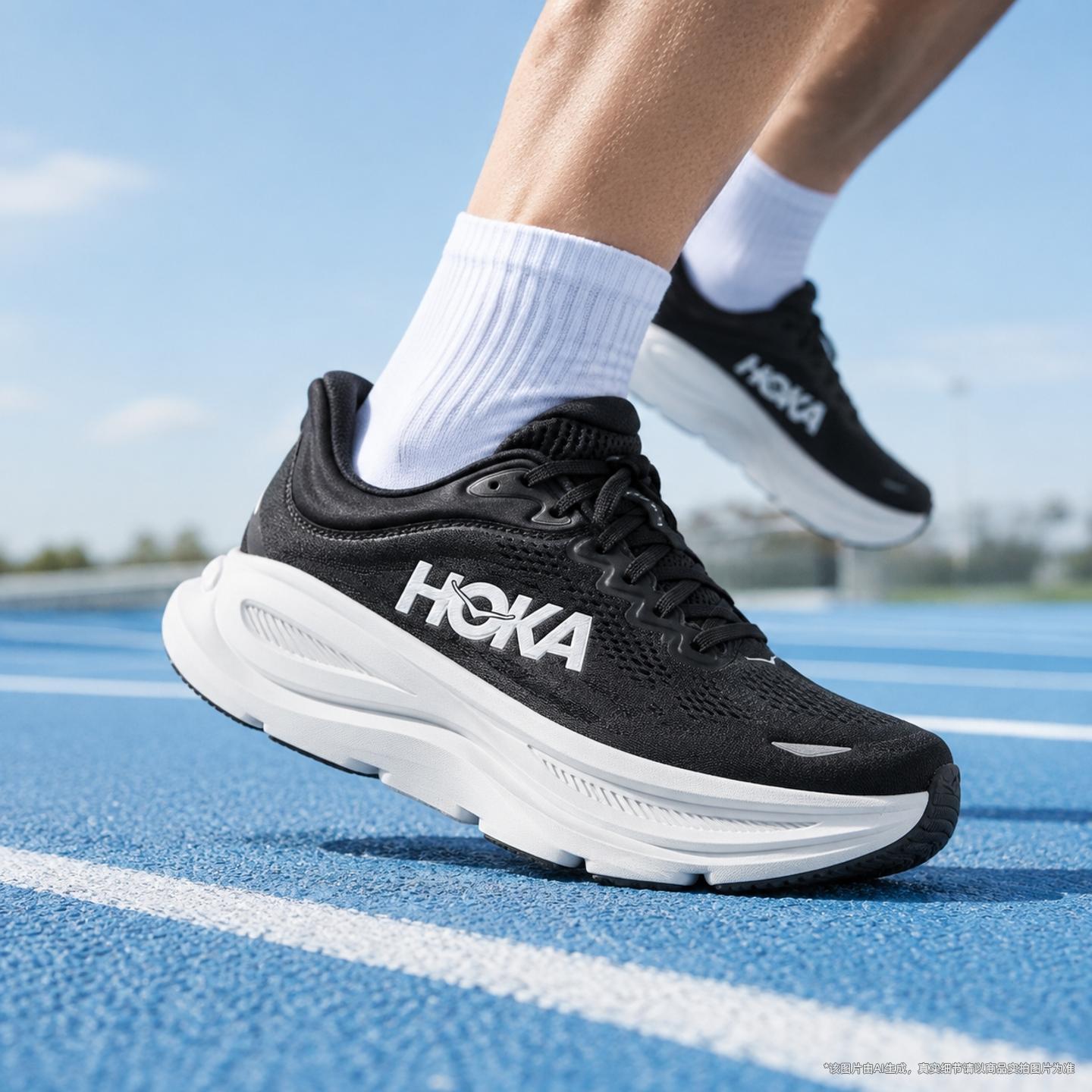 HOKA男鞋跑步鞋2026秋季款邦代9缓震回弹耐磨健身训练户外运动鞋图片