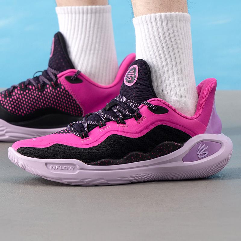 安德玛UA男鞋女鞋 运动鞋情侣款训练比赛缓震舒适时尚休闲篮球鞋