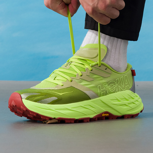 HOKA ONE ONE男鞋跑鞋Speedgoat7飞速羚羊7户外全地形越野跑步鞋