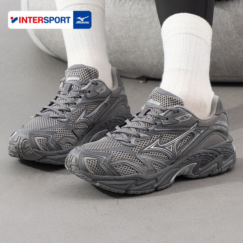 美津浓男鞋新款ADVENTURE V2千禧复古跑鞋软弹缓震透气休闲运动鞋