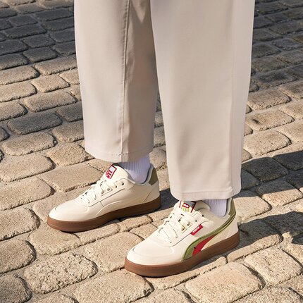 Puma彪马板鞋男鞋女鞋2025冬季新款运动鞋翻毛皮厚底休闲鞋400711