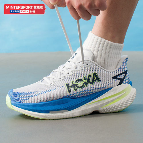 茵特丨HOKA男鞋2026秋季新款Mach X 3马赫3缓震运动鞋竞速跑步鞋